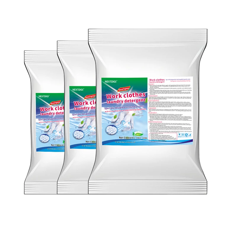 NEXTDIGI Eco-Friendly Industrial Laundry Detergent Liquid Factory Price Cleaning Clothes Washing Machines 500g*3 OEM