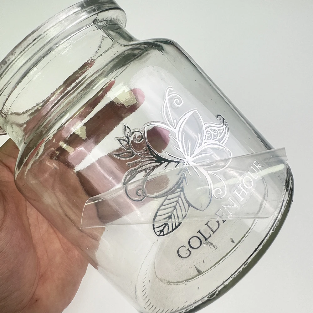 Custom 3d Waterproof Logo Transfer Labels Electroforming Metal Nickel Silver Metal Stickers