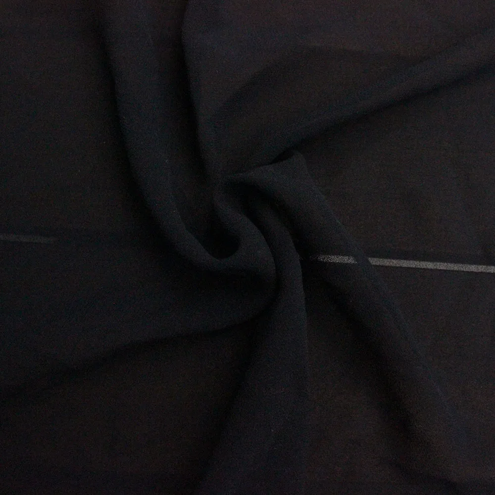 Best Quality  Little Girl Solid Color transparent  Dress/scarf 100% Polyester Woven Crepe Chiffon Fabric for Women Garment