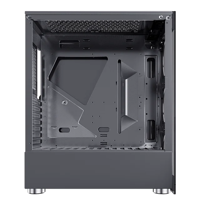 ATX Tempered Glass Front Panel Side Glass Good Airflow PC Gamer Computer Case