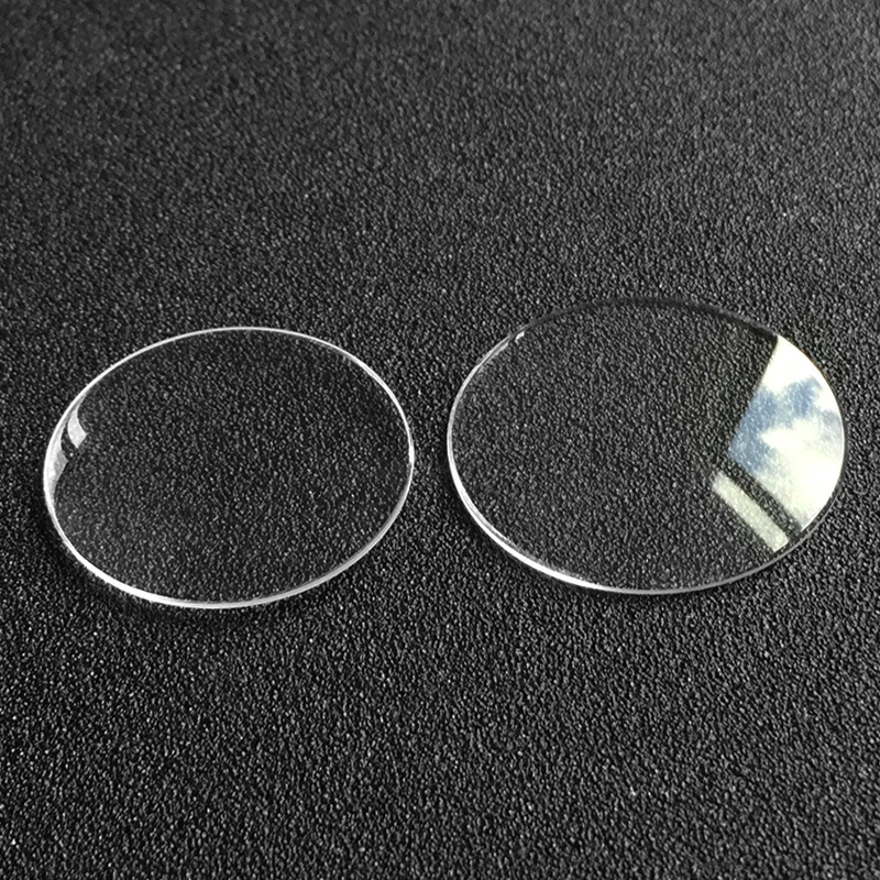 Single dome sapphire glass 18~42mm dia 1.2mm thick watch glass parts OEM Customized High Quality Laser cutting sapphire crystal