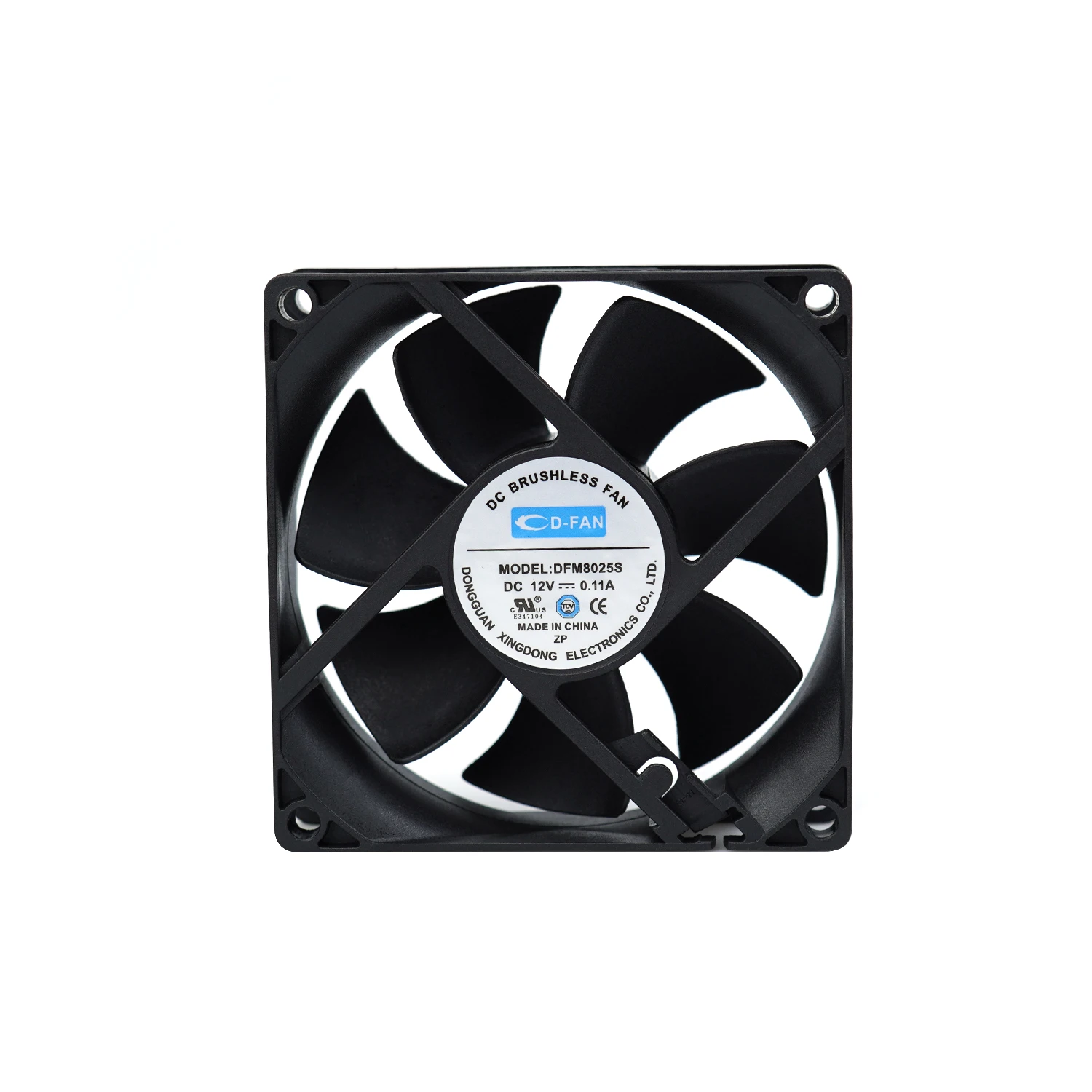 Hot sell 80x80x25mm 8025  low noise exhaust fan 24v 12v computer cooling fan