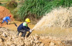 Hydraulic  Submersible Small Petrol Diesel Pressurized Water Pump For Wastewater Transport And Flood Control