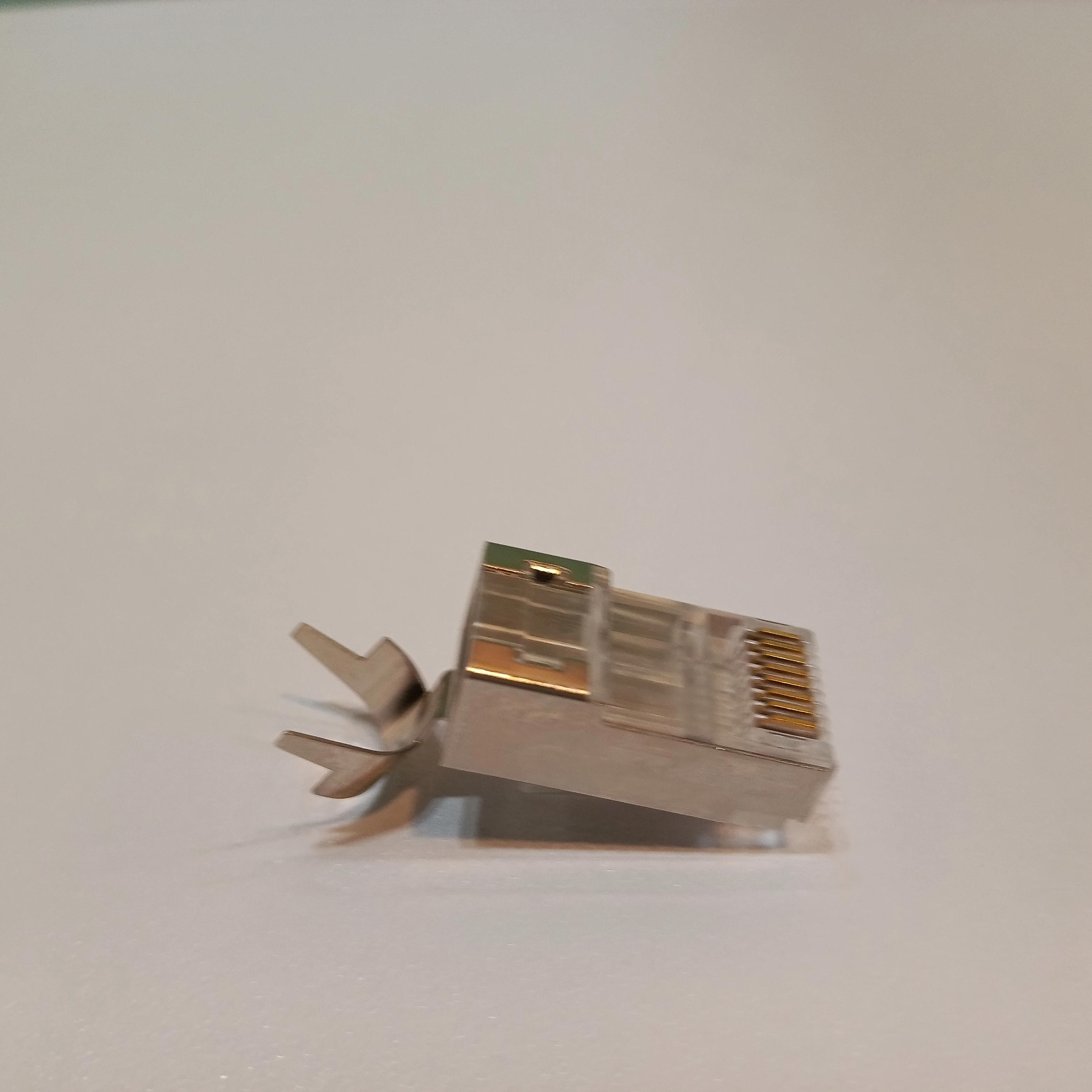 whole sale plug male connector STP FTP 8p8c  plug for cat7 RJ45 connector