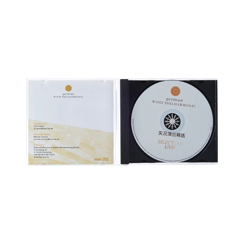Excellent Manufacturers Printing Cds Full Color Printed Cd Replication
