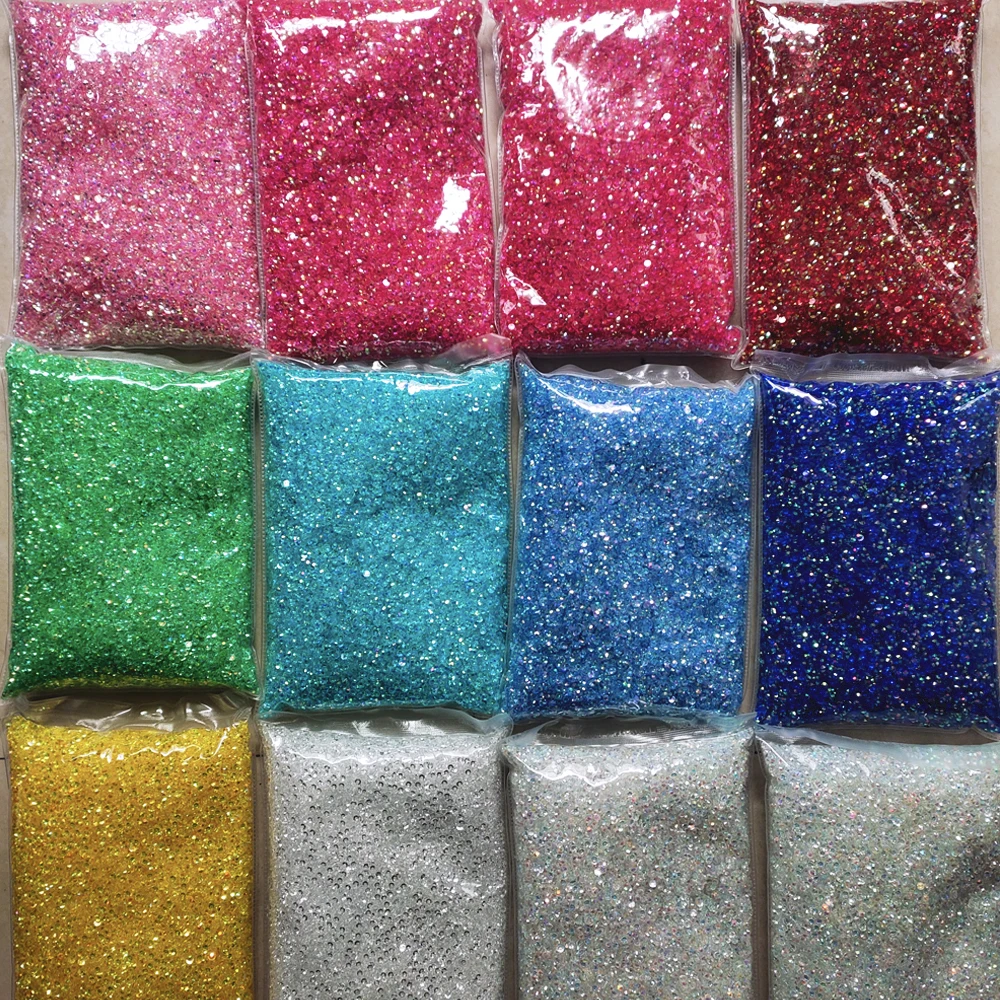 Yantuo 2mm -6mm Non Hot Fix Flatback Crystal Stones Transparent AB Jelly Resin Rhinestone For DIY Decoration