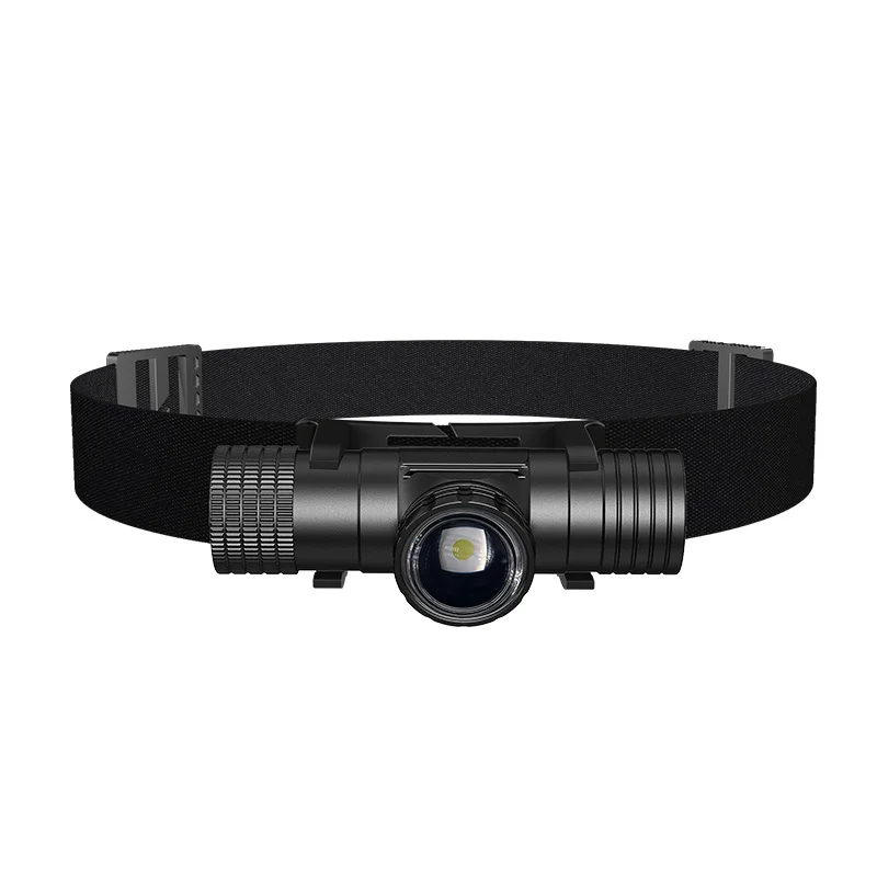 New Products Sensor LED Headlamp Adjustable Head Flashlight Hidden Interface Charging USB Flashlight Headlamps for Hiking