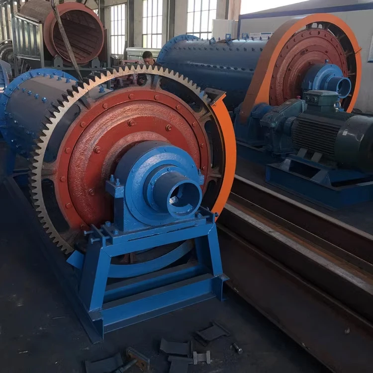 Small 600*1200 ball mill 5 tons/hour ore powder ball mill
