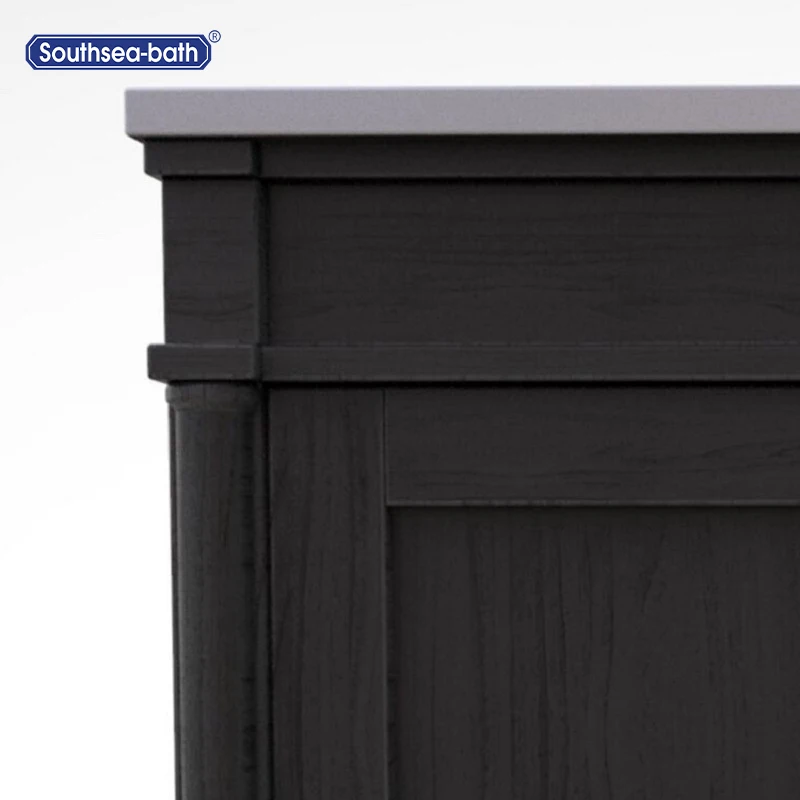 60' Used Hotel Bathroom Vanity Cabinets