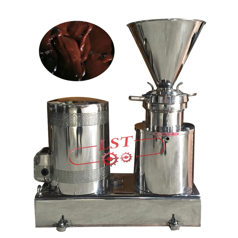 Commercial electric sesame sauce grinder peanut butter grinding making machine/Food processing colloid mill