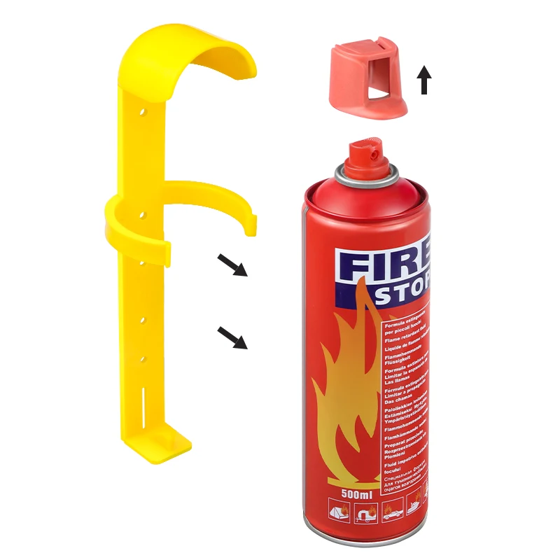 500ml And 1000ml Mini Spray Foam Fire Extinguisher Fire Stop Car Mini Fire Extinguisher