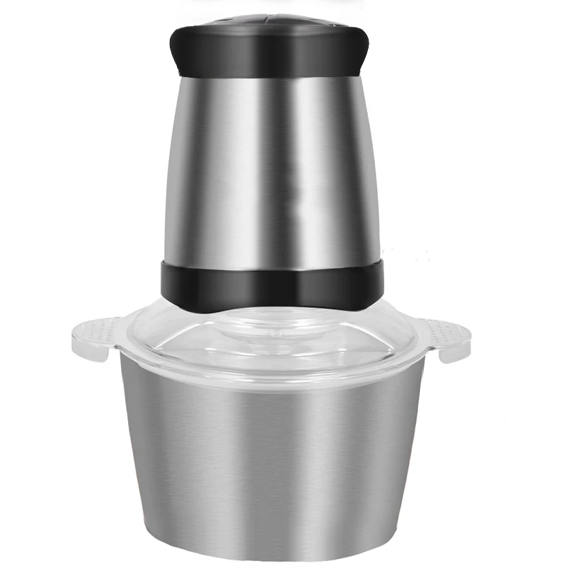 Многофункциональная Мини Бытовая электрическая портативная Мясорубка из нержавеющей стали