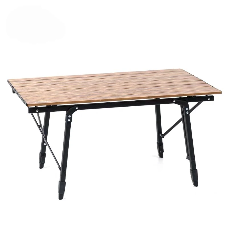  YILU Hot sales Adjustable Outdoor Aluminum Folding Table Portable Suitcase Camping Trip Picnic