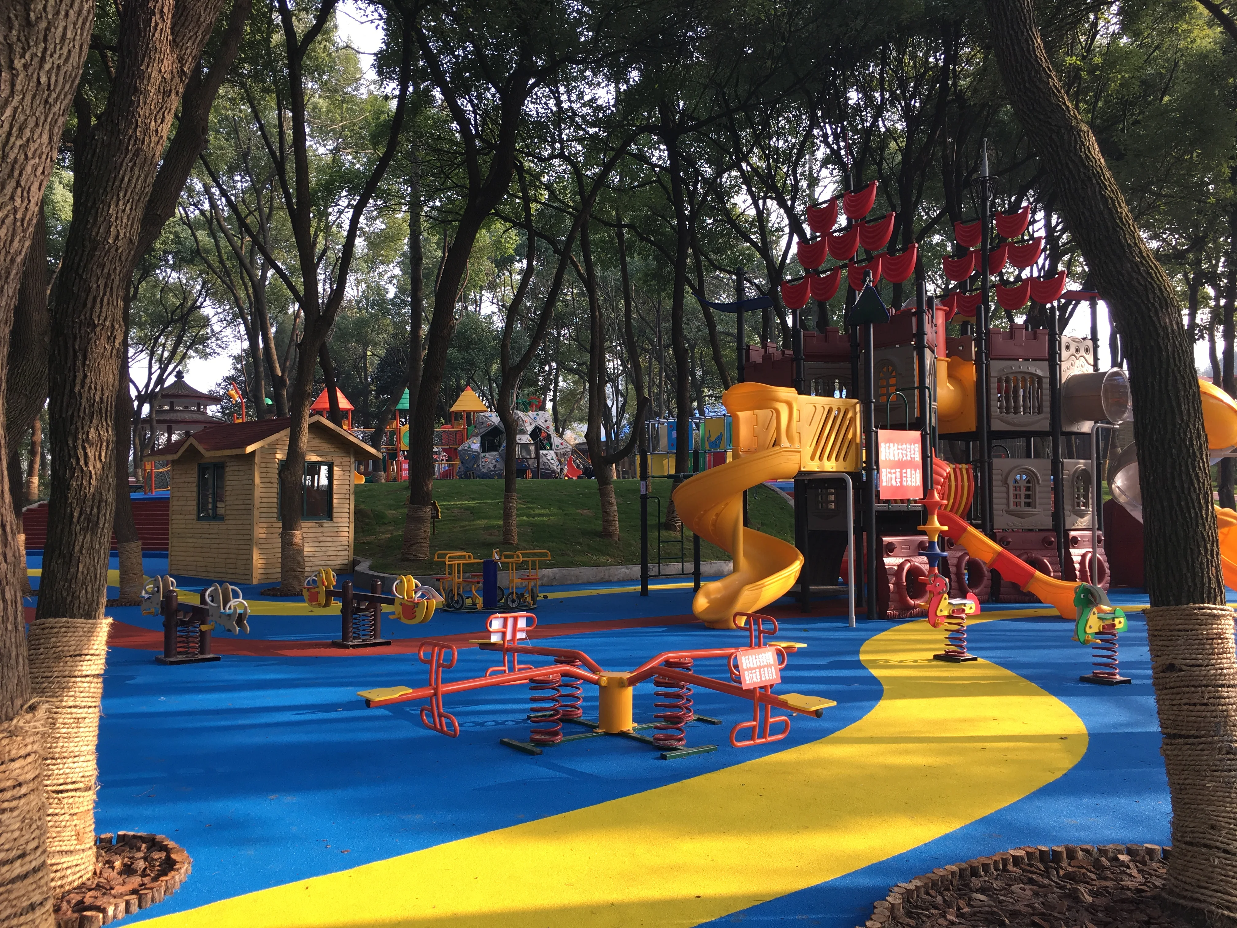 new quality fashion design backyard metal kids seesaw