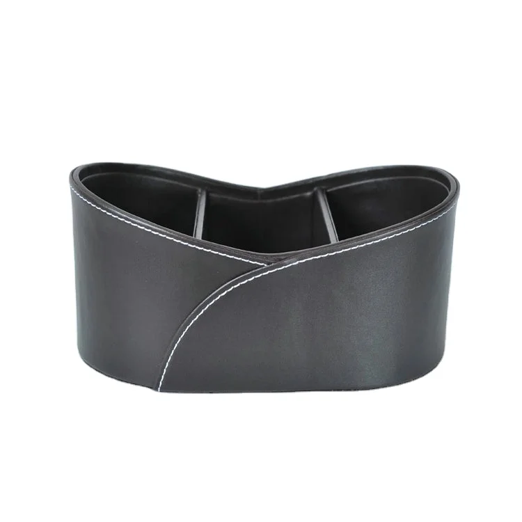 Office Stationary 3 Grid Desk Organizer Accessories Storage For Controllers Pen Desk TV Remote Control Remote Control Holder