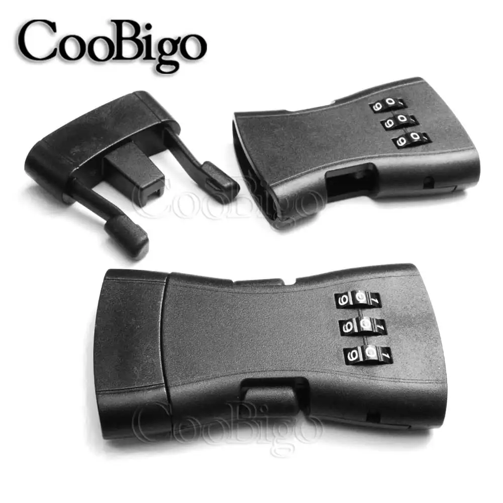 45mm Quick Side Release Buckle Webbing Password Safety Detach Buckles Outdoor Backpack Strap Luggage Bag Accessories #FLC416-45B