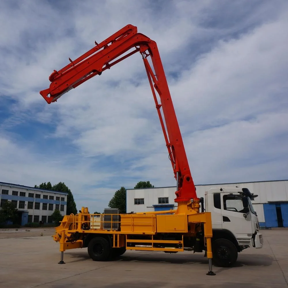 4x2 Dongfeng 290hp 35m cost of concrete pump trucks