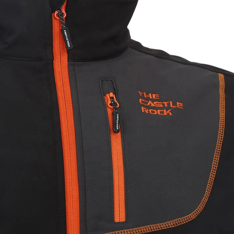 
2019 spring 96% polyester 4% spandex softshell vest for men 