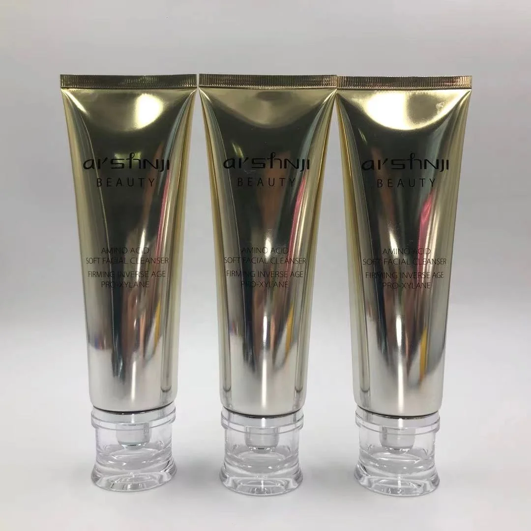 Customization Eco Friendly Cosmetic Tube 100Ml Facial Cleanser Squeeze Tube Packaging