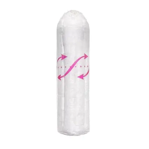 Feminine Hygiene Products Eco Friendly Biodegradable Organic Cotton Digital Applicator Tampons