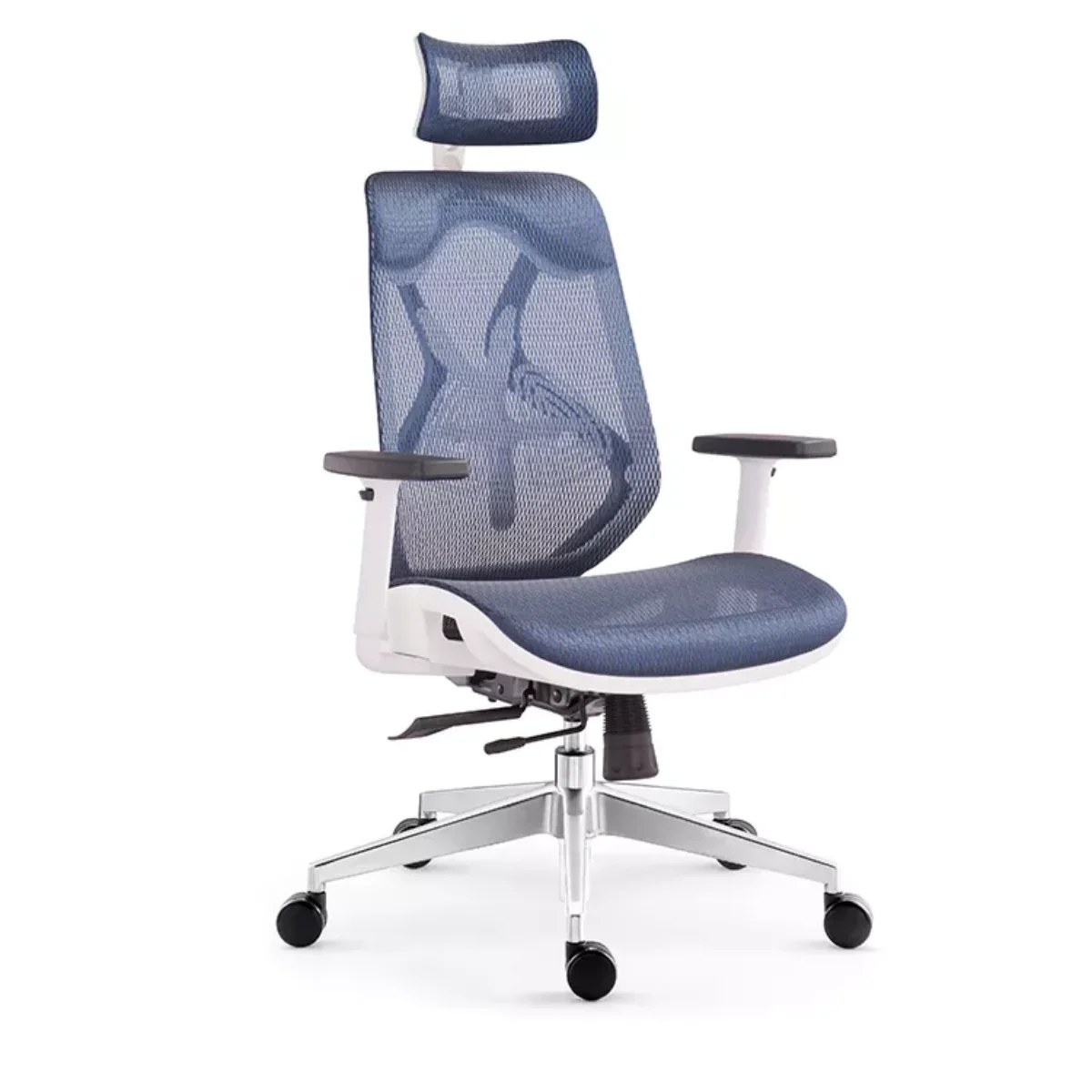 Luxury Mesh Ergonomic Office Furniture And Laboratory Chair, Design Office Visitor Chair