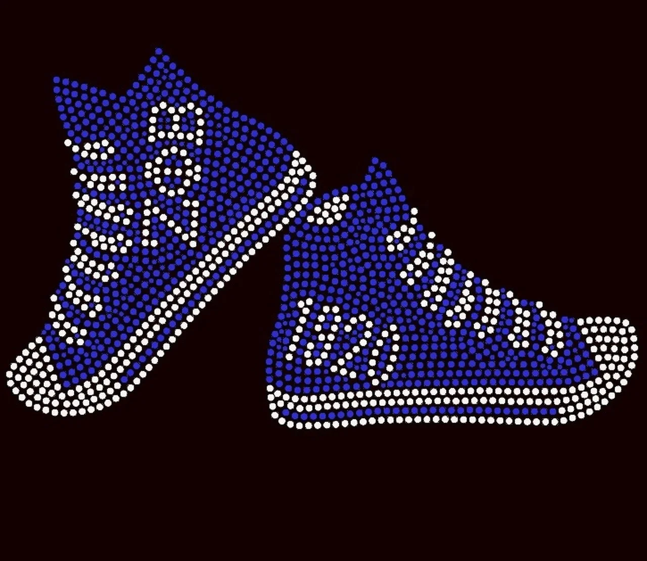 Custom Zeta Phi Beta Sorority Designs Motif Rhinestones Heat Transfer Flatback Style Shoes Garments Bags-Crystal Material Shape