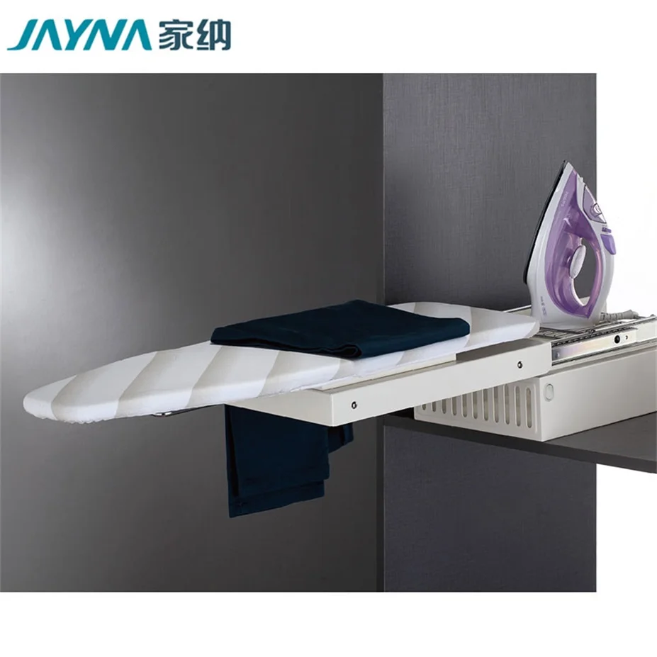 
Modern Hot Sell 180 Degree Revolving Ironing Board Wardrobe Accessories Drawer Ironing Board 