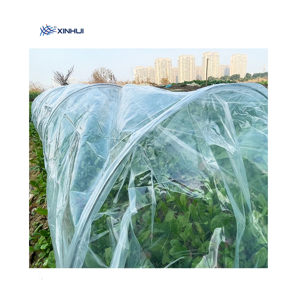 Горячая Распродажа, пластиковая легкая туннельная теплица для сада