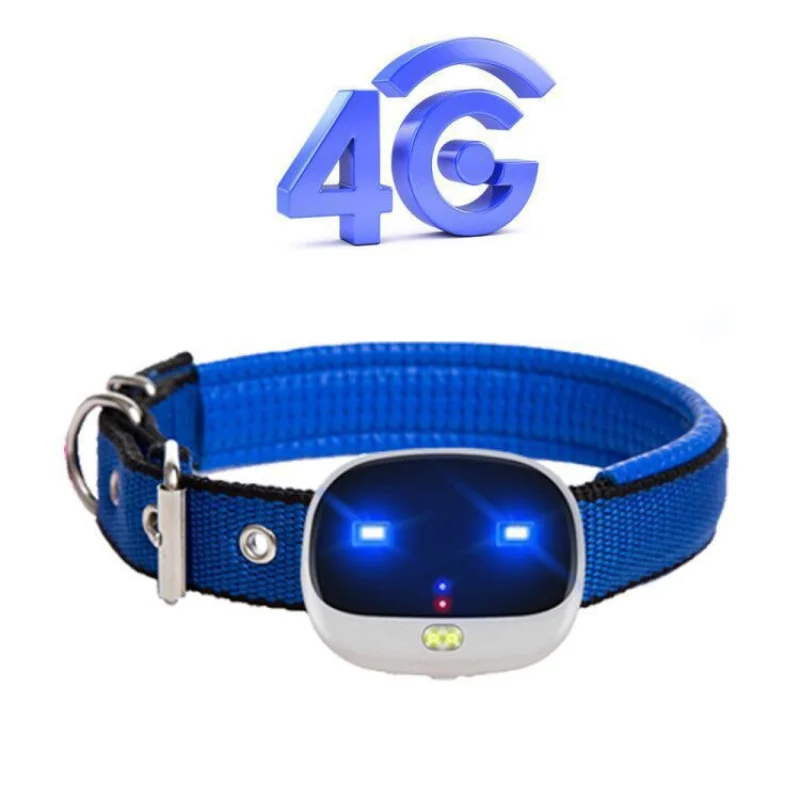 IP67 стильный мини GPS-трекер для собак 4G ПЭТ-трекер с датчиком здоровья