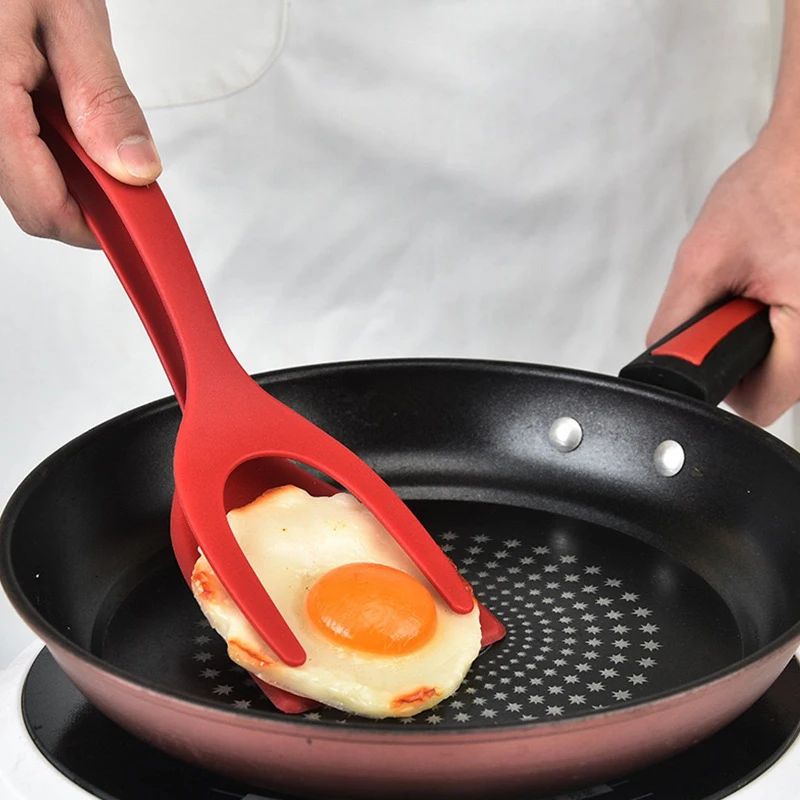 OEM&ODM Multi-functional 2 IN 1 Egg Spatula Pancake Spatula Non-Stick Egg Turners Cooking Kitchen Utensils Spatula Cooking Tool
