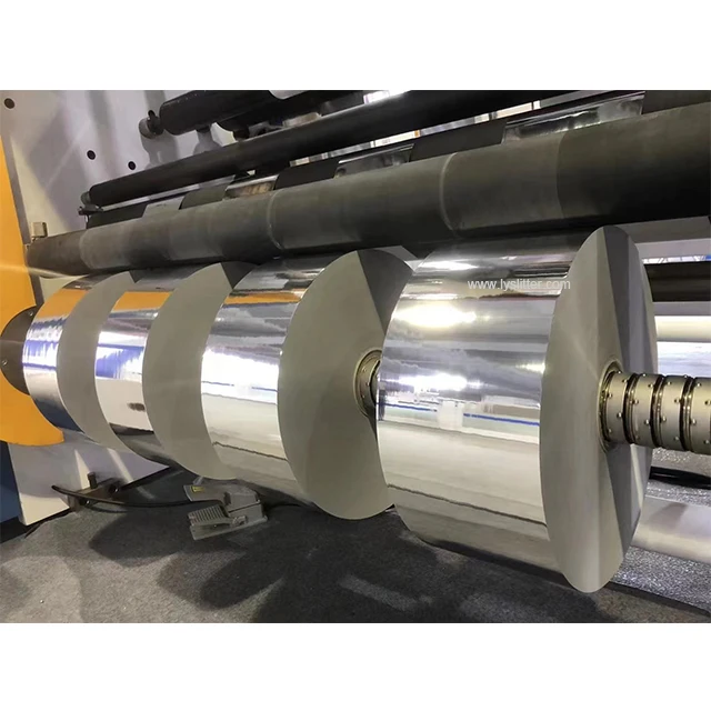 Paper Label Stock High Speed Shaftless Unwinding Slitting Rewinding Machine