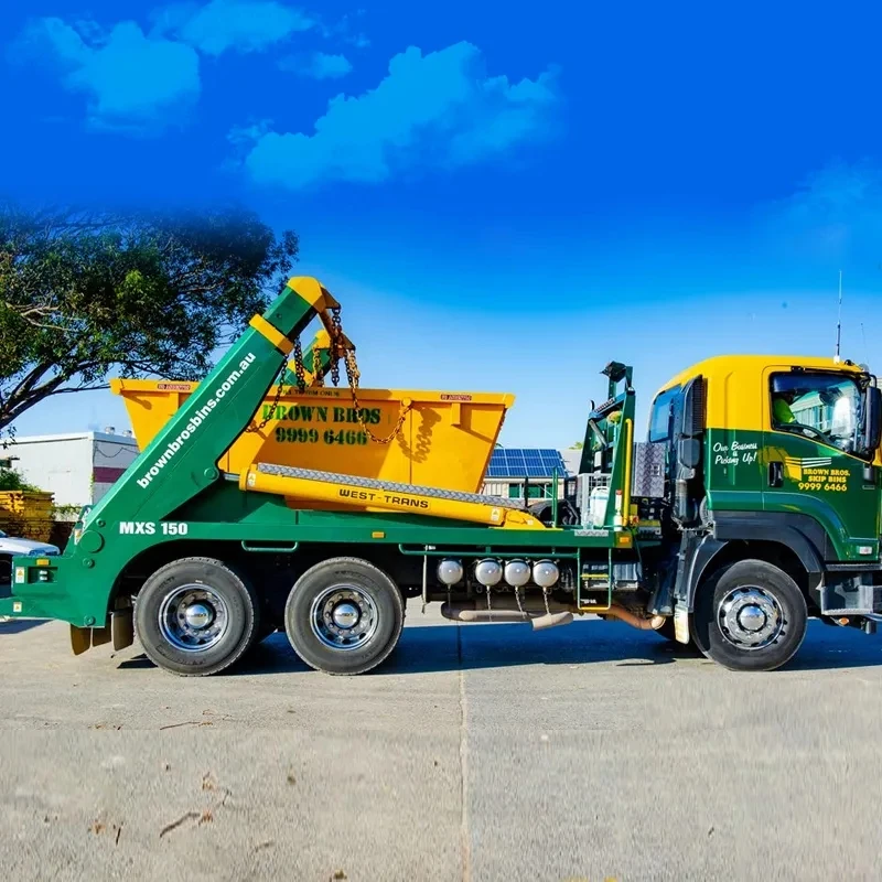 8 yard Skip container garbage waste bin skip loader container dumpster 6 yard 5 yard 4 yard absetzskip