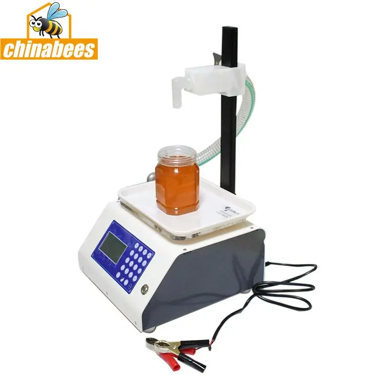Food Grade 12V/220V intelligent  Automatic and Manual Weighing Paste Honey Filling Machine honey filling machine