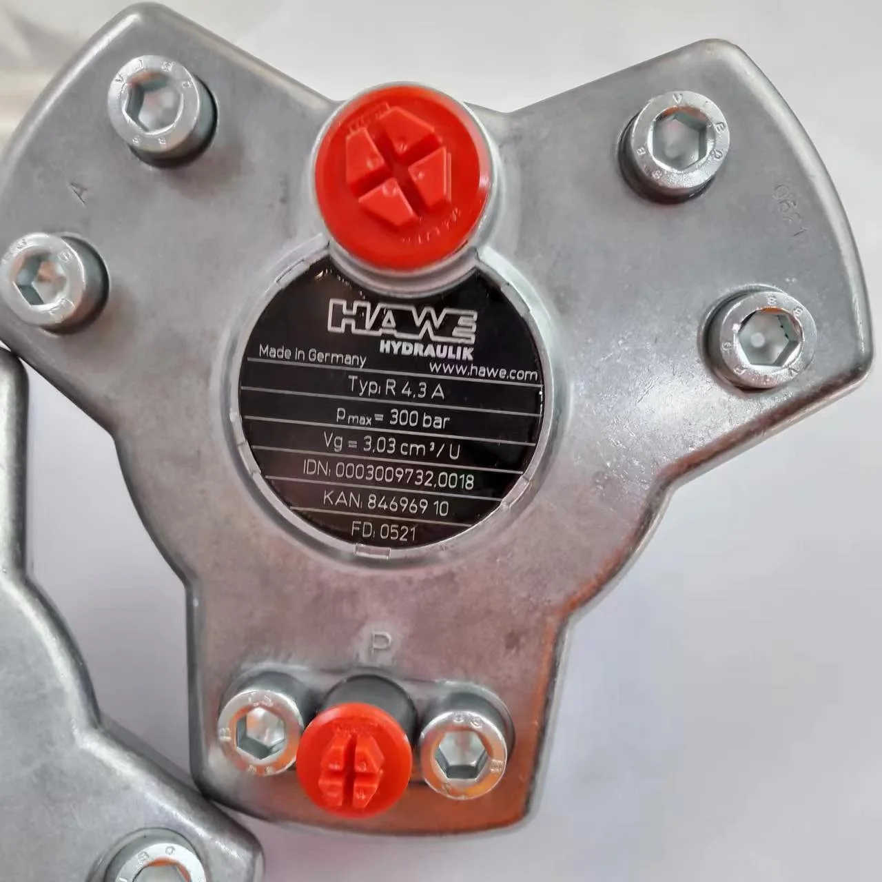 HAWE pump R series hydraulic radial piston pump 4.3