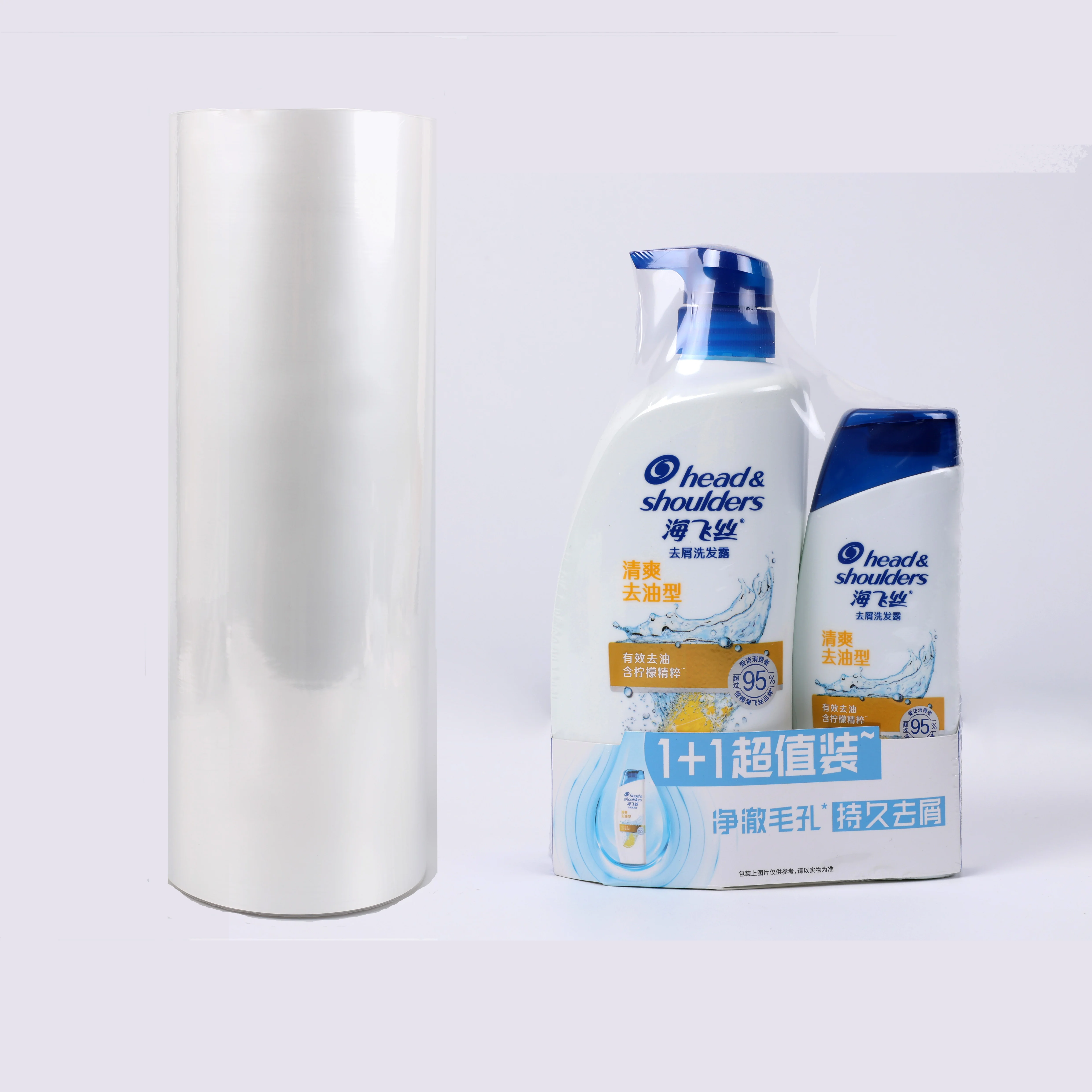 POF Polyolefin Heat Shrink Film for Wrapping Soap, Bath Bombs, Candles, Bottles, Jars and Small Gifts