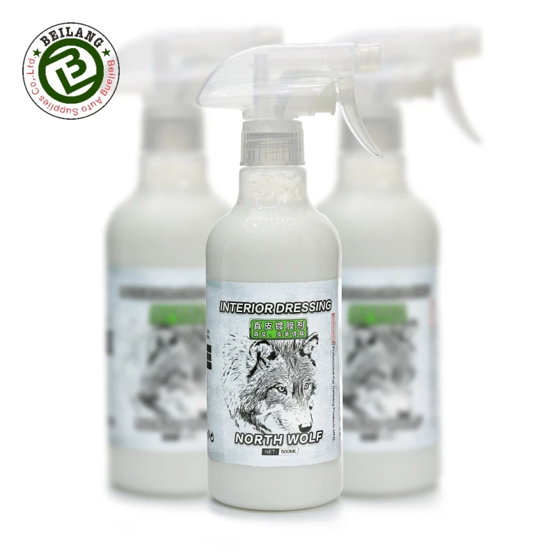 Car Care Tool Leather Dressing Leather Conditioner Interior Dressing Spray Liquid