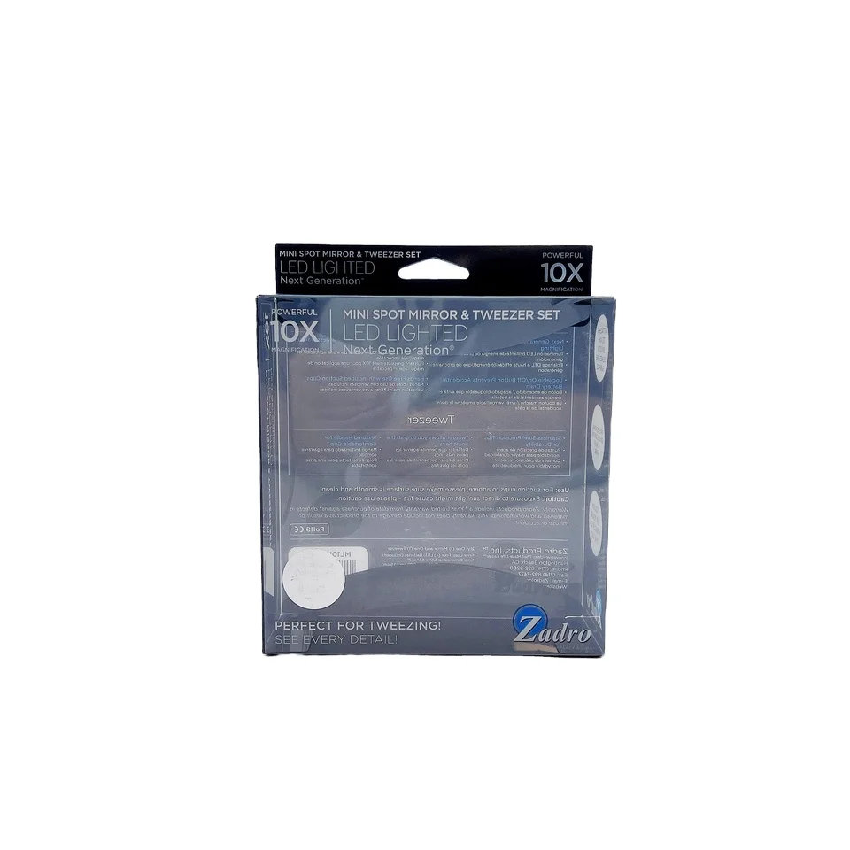 Custom Designed Clear View Window Recyclable PET Plastic Electronic Items Packaging Box with Colorful Printing