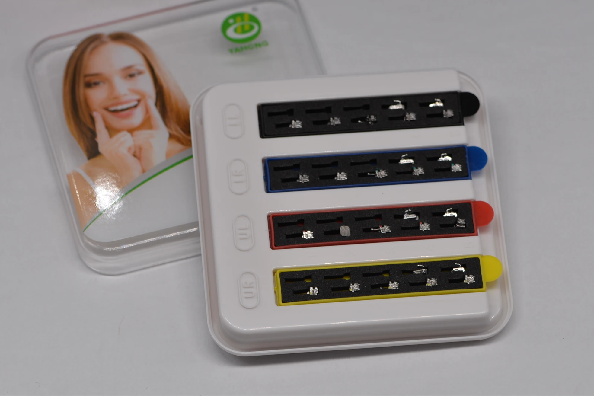 Dental Metal Bracket Orthodontic High Standard Low Torque 022 Passive Self Ligating  Bracket 7G Teeth Braces orthodia Apparatus