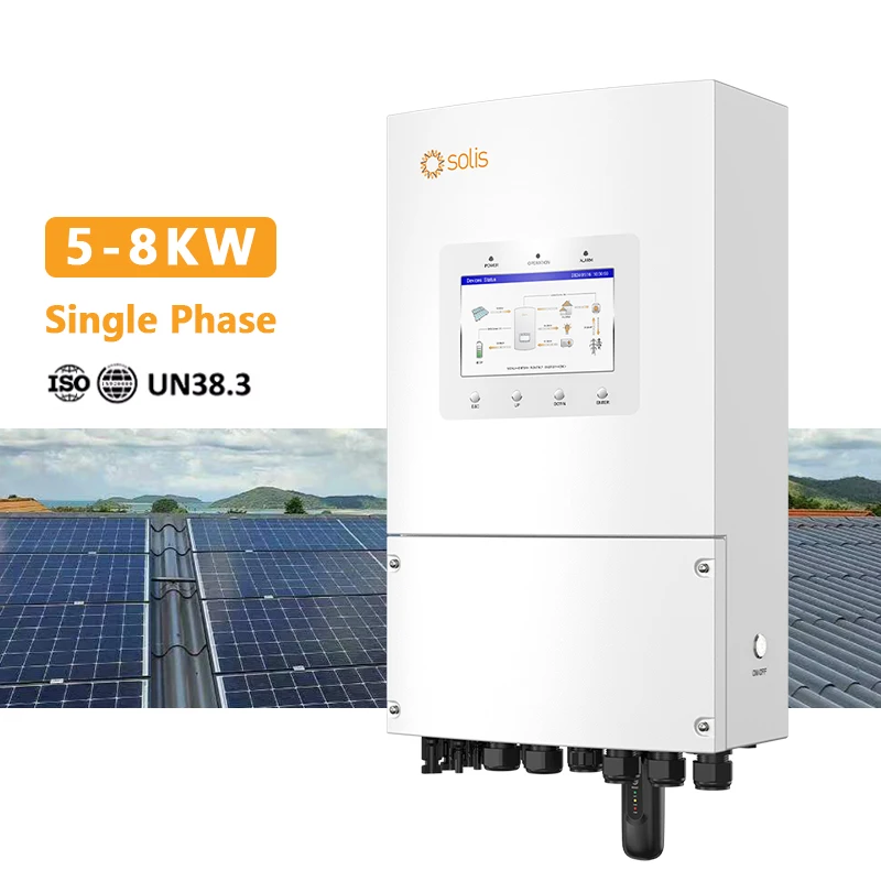 Solis s6-eh1p(5-8)k-l-plus низкое напряжение splitphase солнечный инвертор 5 кВт 6 8 Гибридный
