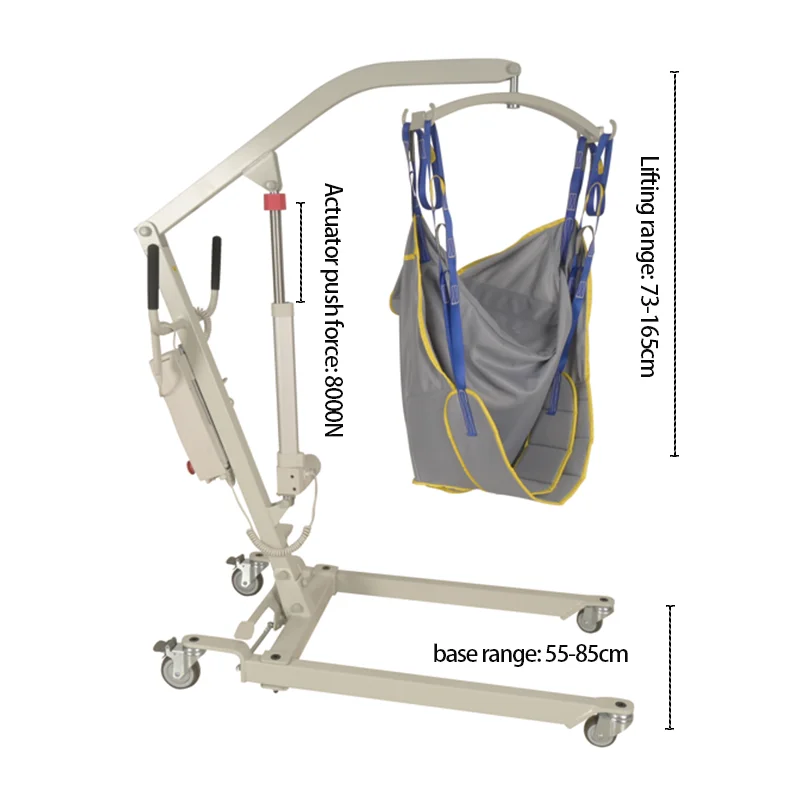 Electric Patient LiftFull Body Patient Lift Hoist Foldable Hospital Patient Lifting Crane For Sick