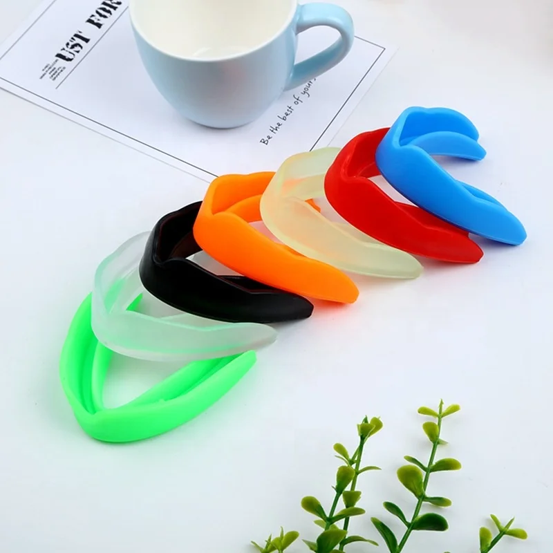 EVA Rubber Safety Custom Logo Gum Shield Mouth guard for Adults Boxing Football
