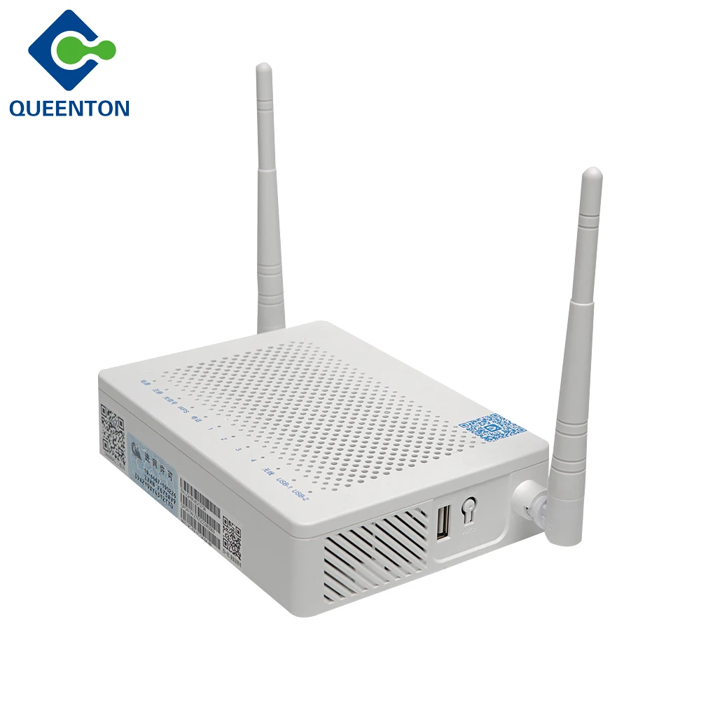 Двухдиапазонный беспроводной 4GE 1USB 1 голосовой F673AV9 OLT GPON ONU Wifi модем