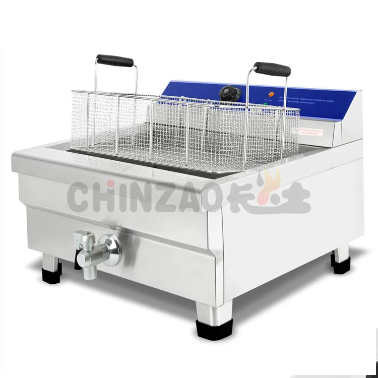  Китайские фабрики CHINZAO электрическая безмасляная фритюрница большой емкости для картофельных