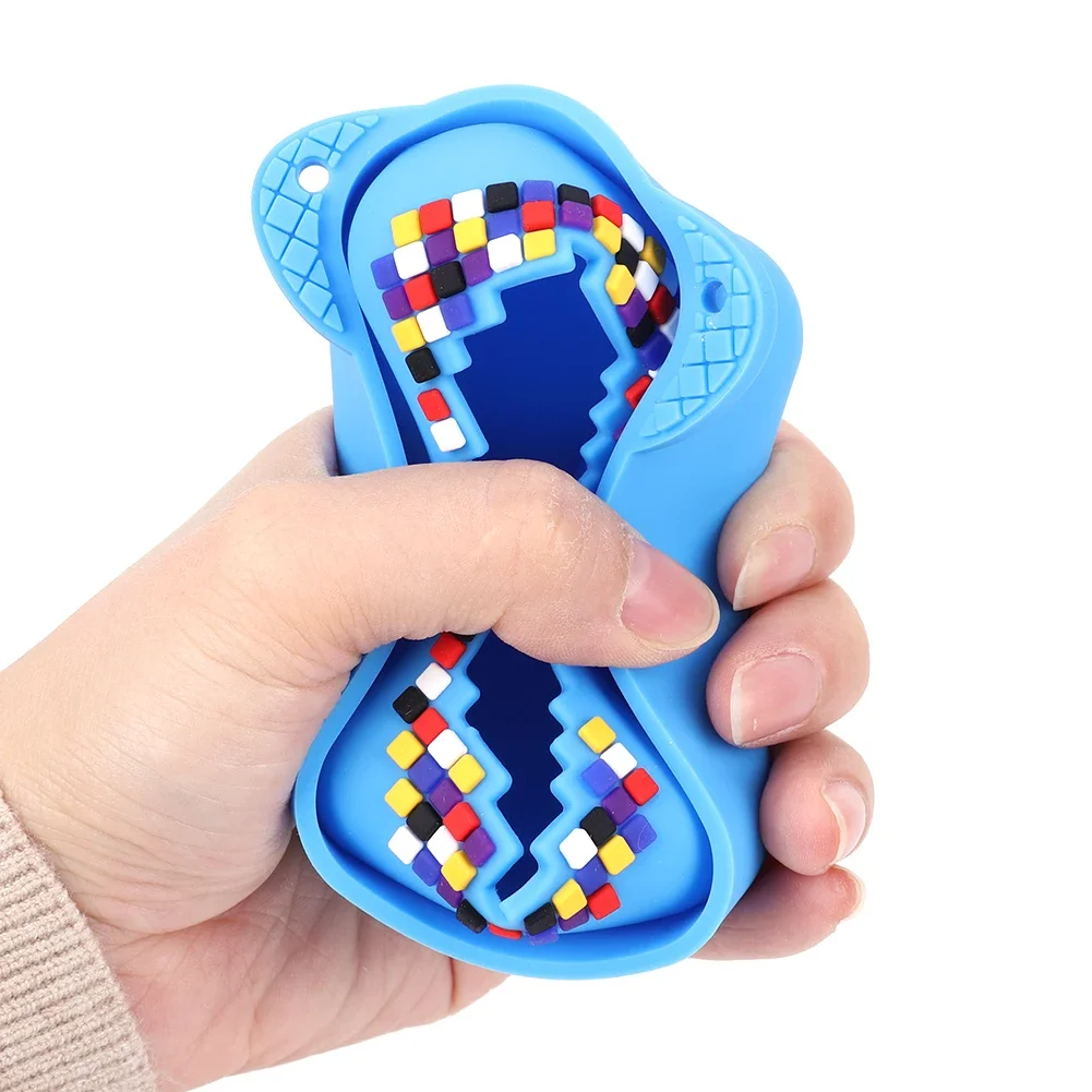 Silicone Carrying Case for Bitzee Interactive Toy Digital Pet Game Console Storage Bag Shockproof Protective Cover Storage Bag