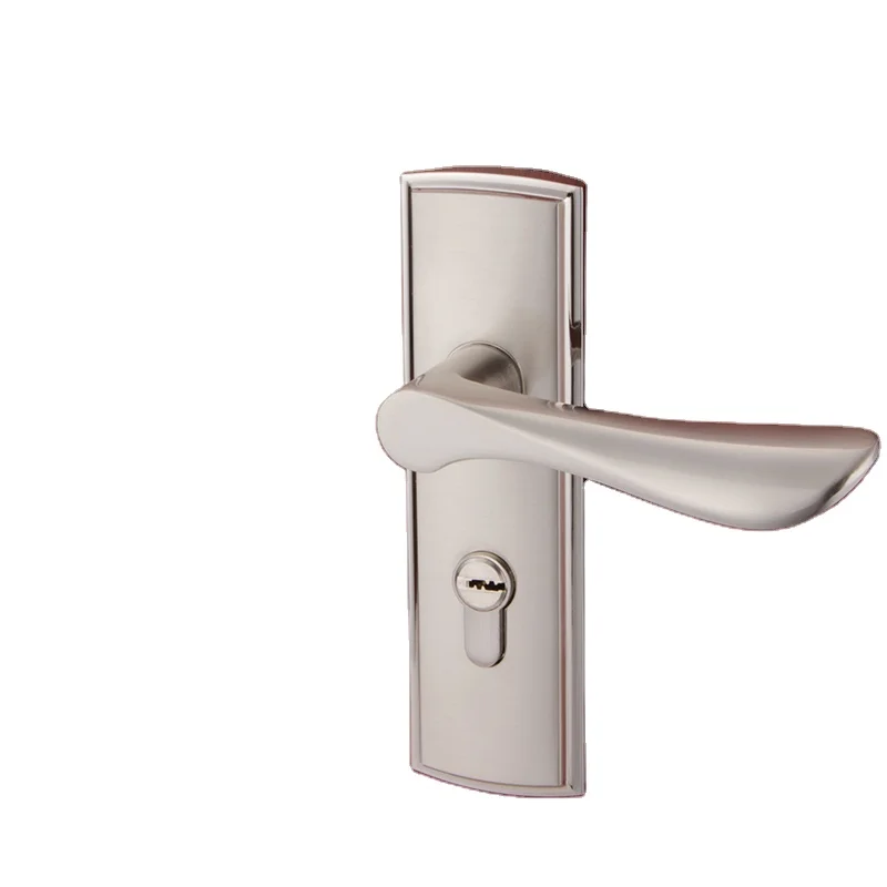 Оптовая продажа, Антивор, корпус замка, дешевая ручка для основной двери, домашняя деревянная дверная ручка для спальни