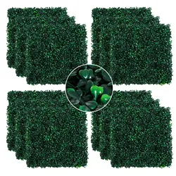 Artificial Boxwood Hedge Mat Plant Panels Artificial Wall Hedge Grass Mat