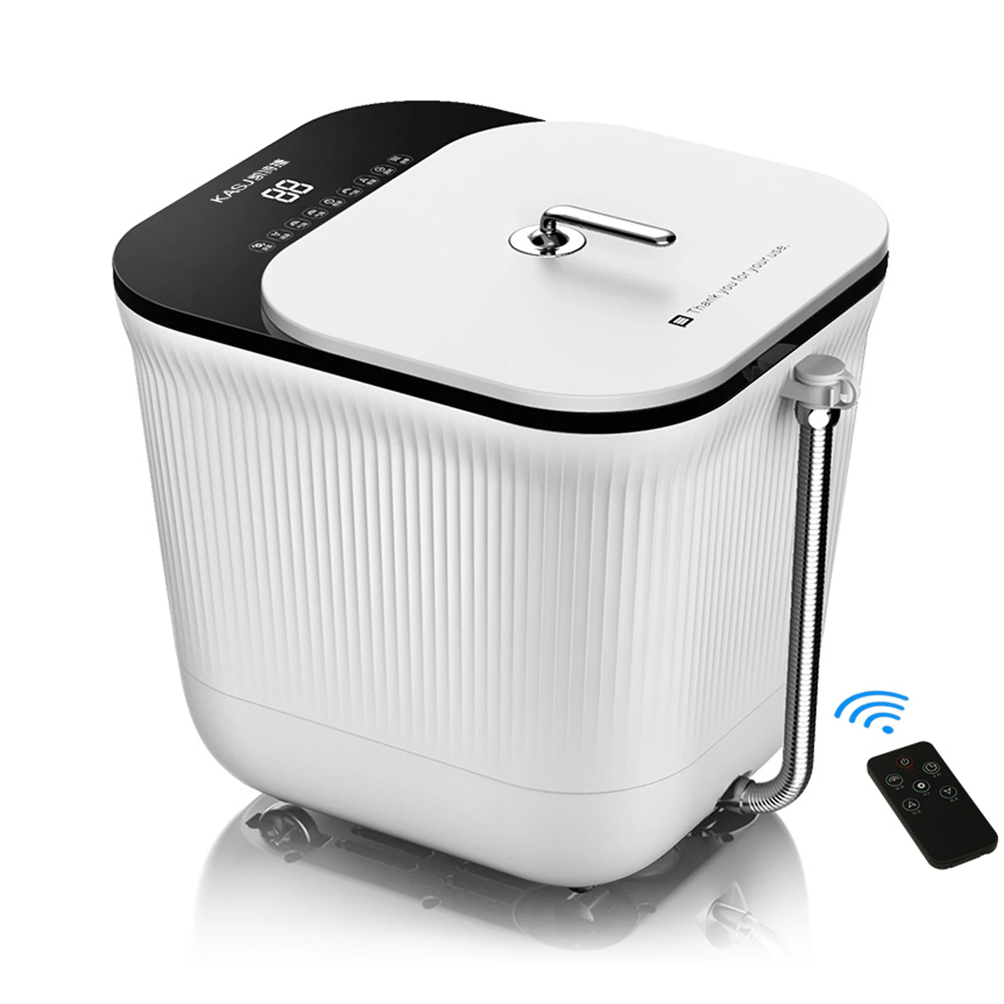 Foldable Deep Soaking Foot Soak Bowl Massager Tub