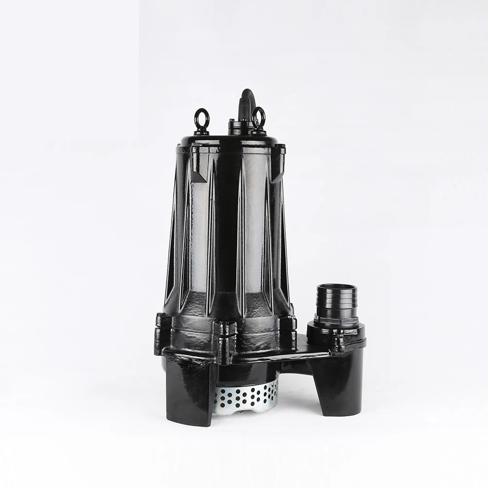 China made 7hp 3 phase iron casing rinsing submersible water mud pump