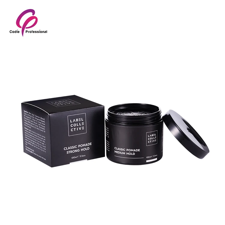 Wholesale Strong Hold Hair Gel Wax For Men Long Lasting Hair Wax Pomade