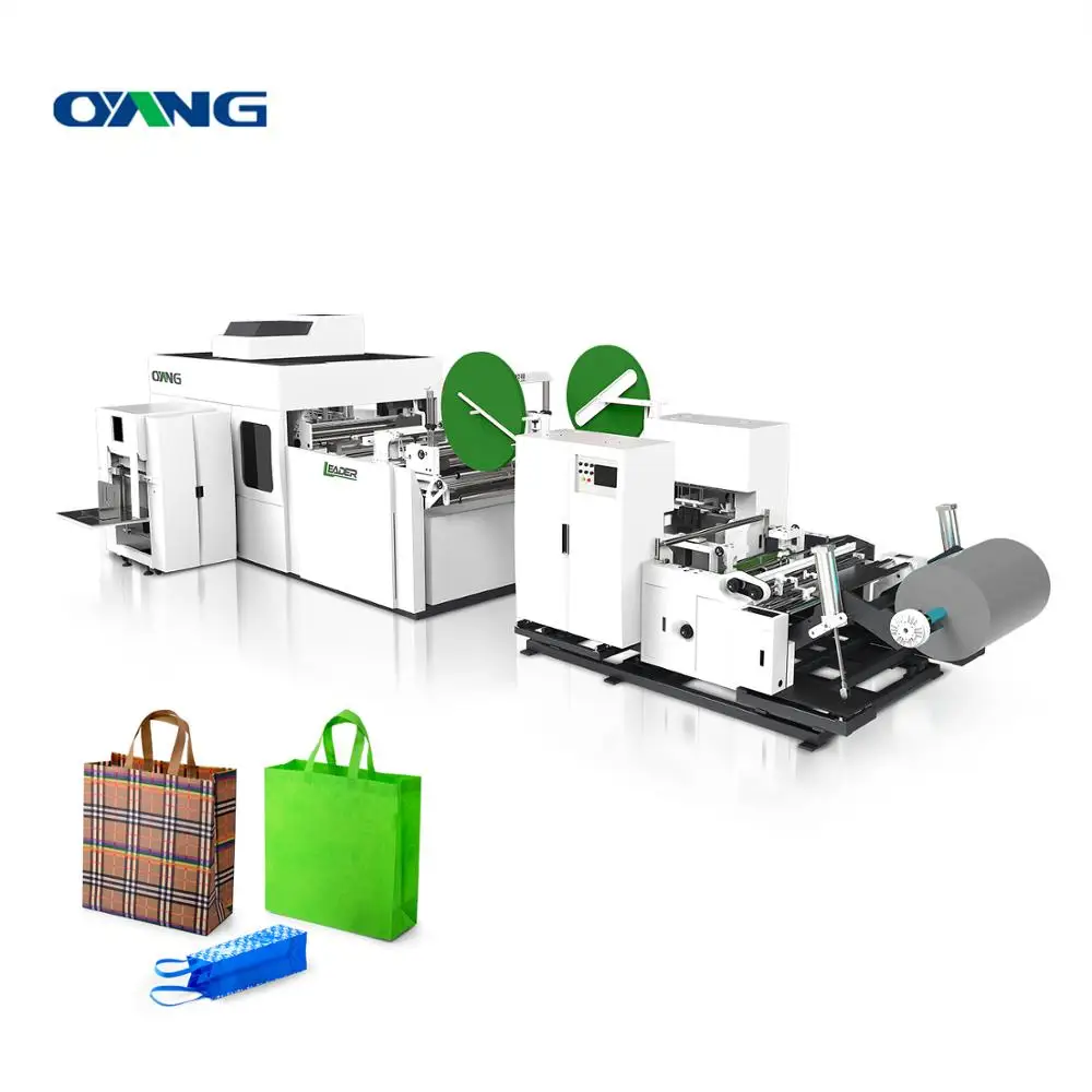 Fully automatic non-woven bag making machine control programming non-woven bag making machine